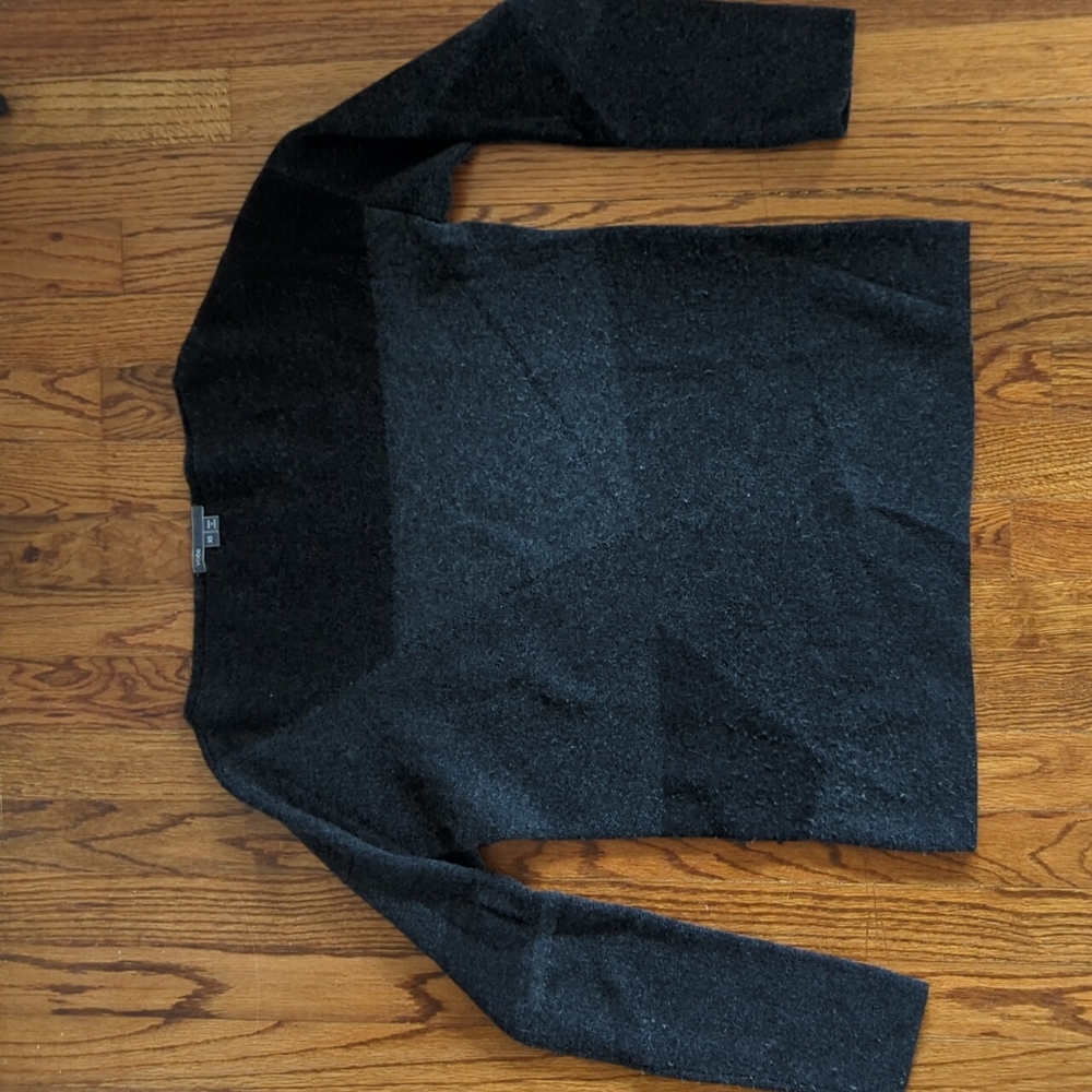 Vince, XS grey patchwork, boat neck sweater